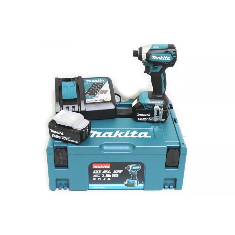 Taladro atornillador Makita DTD153RTJ 1,5 kg Negro, Azul