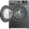 BOMANN WA 7185 lavadora de carga frontal, 8 kg, 1400 rpm, titanio/negro