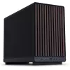 Caja de PC Lian Li A3-mATX Micro Tower — Micro-ITX/Micro-ATX, madera y negro, compatible con fuentes ATX/SFX/SFX-L