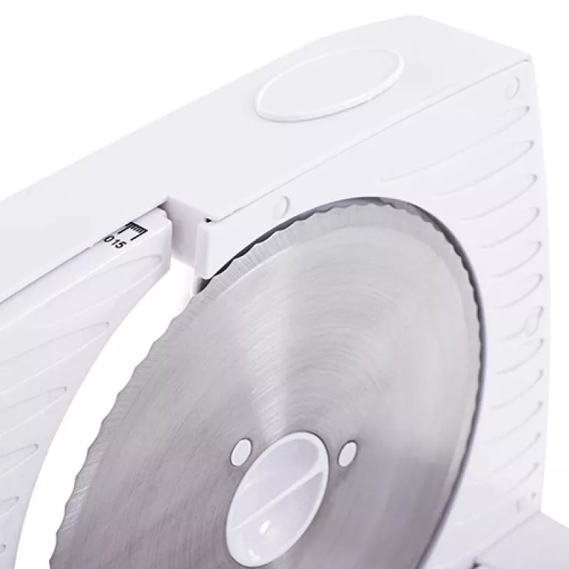 Cortadora de fiambre Adler AD 4703 eléctrica 150 W blanca plástico