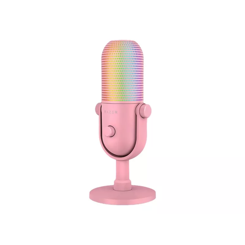 Micrófono para PC Razer Seiren V3 Chroma rosa