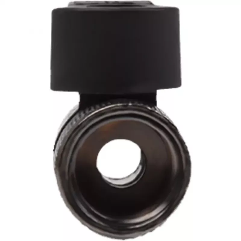Alphacool válvula de bola de 2 vías G1/4 - negro níquel (17354)
