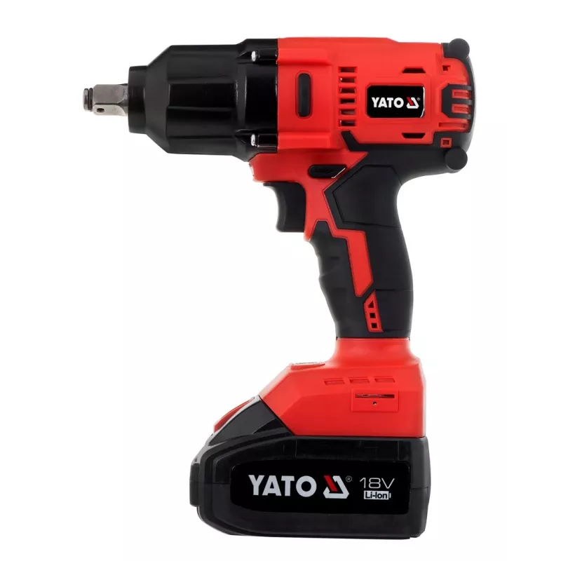 ATORNILLADOR DE IMPACTO SIN ESCOBILLAS YATO 18V LI-ION 1/2 1x3,0Ah 700Nm