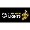 Luz de neón decorativa MANTA SNL01WHT – diseño luminoso y colorido, iluminación de acento de pared