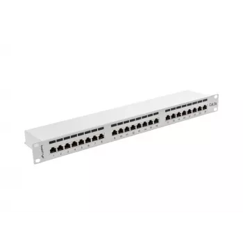 Panel de parcheo 1U Lanberg PPS5-1024-S