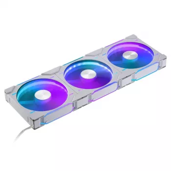 Ventilador de caja Phanteks D30-140 140 mm Blanco PWM pack de 3 — 140x30 mm, 250–1800 rpm, FDB
