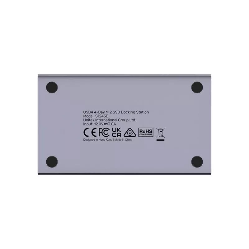 Docking station USB4 4 bahías M.2 SSD
