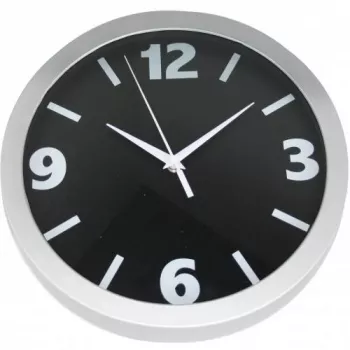 NXT Reloj 13800 Small Numbers, Ø30 cm, pared, negro