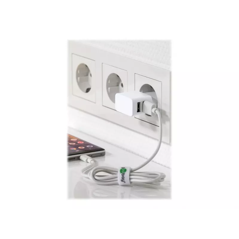 Cargador para dispositivos móviles Goobay 44952 interior blanco (44952)