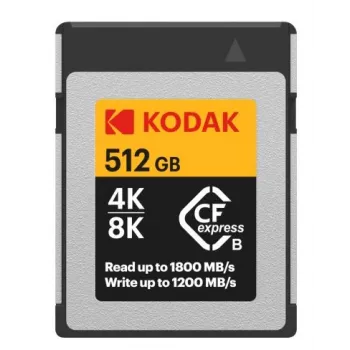 Memoria flash Kodak 512GB CFexpress tipo B EKMCFX512GK