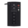 EVER DUO 850 AVR USB - SAI - CA 230 V - 550 vatios - 850 VA - monofásico - 2 x batería 5 Ah - USB - tomas de salida: 6
