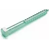 Perno Cimco 190236 — perno para madera de acero galvanizado, 80 mm de longitud, 10 mm de diámetro de rosca, 1 ud.