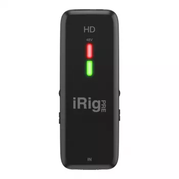 IK Multimedia iRig Mic Lav Negro Micrófono de solapa
