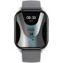 Canyon Chatter SW-58 CNS-SW58SS reloj inteligente, IPS de 1,8″, llamadas BT, gris plata