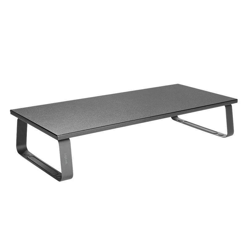 Soporte para portátil LOGILINK BP0065 — acero, 600×260×120 mm, soporta hasta 20 kg, negro