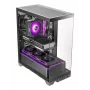 Caja de PC semitorre TACENS Mars Gaming MCPRISMA, negra, cristal templado, compatible con ATX/Micro-ATX/Mini-ITX, 2x bahías de 3,5