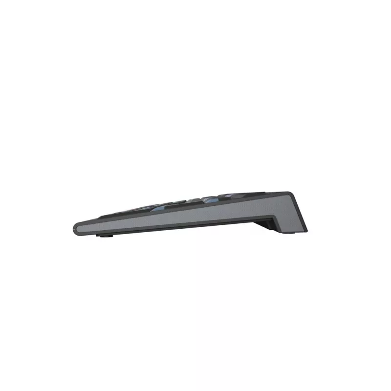 Teclado Logickeyboard ASTRA 2 USB AZERTY inglés Negro