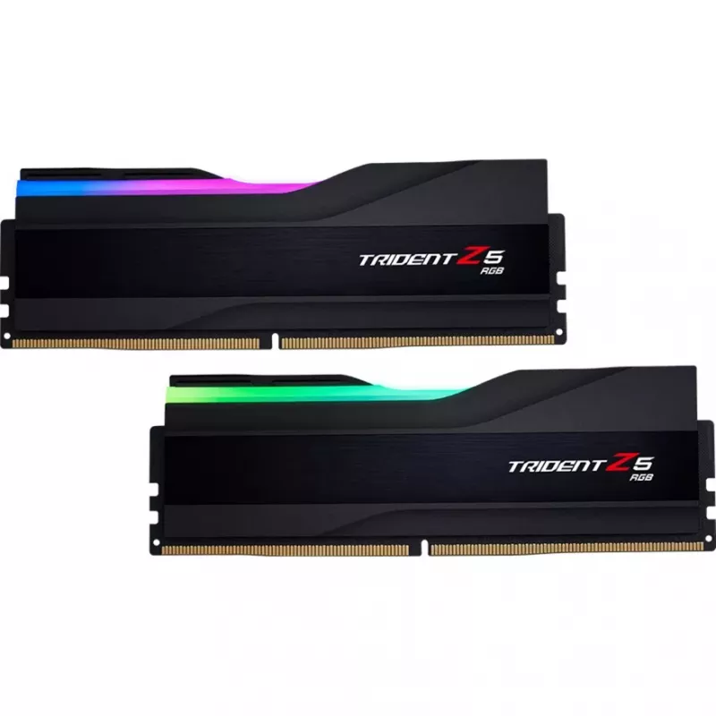 G.Skill Trident Z5 RGB 96 GB (2x48 GB) DDR5-6400 CL30 kit de memoria RAM, negro