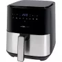 Clatronic FR 3782 H, freidora de aire, 5 l, 80 °C, 200 °C, imagen individual, negra, acero inoxidable