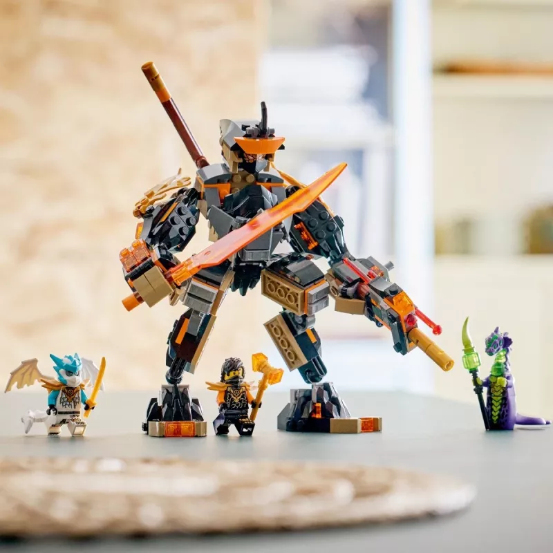 LEGO NINJAGO 71854 Mech de misión de Cole y dragón Zane