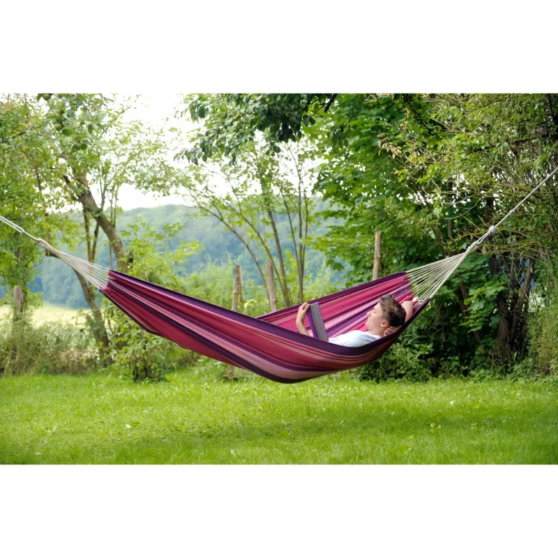 Hamaca Tahiti Candy AZ-1013112, hamaca de camping rosa/lila