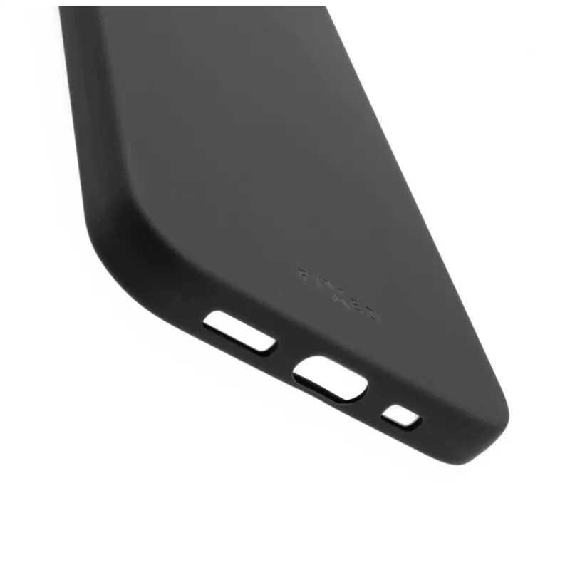 Funda trasera Fixed STORY para Xiaomi Redmi 15 4G/5G, funda protectora negra engomada