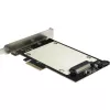 Adaptador de CA INTER-TECH KT048 PCIe a SFF-8639 (U.2) – Modelo 88885561