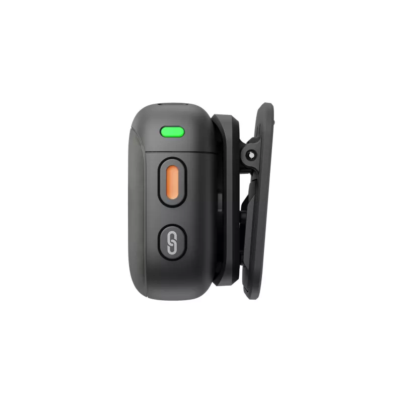 Transmisor de petaca inalámbrico DJI MIC 3 – compacto transmisor de micrófono portátil, negro/gris