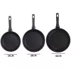 Set de sartenes Salter BW08773 3 piezas — sartenes antiadherentes de 20/24/28 cm