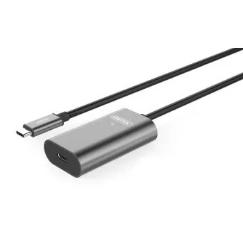 Cable USB UNITEK U305A 5 m USB 3.2 Gen 1 USB C gris