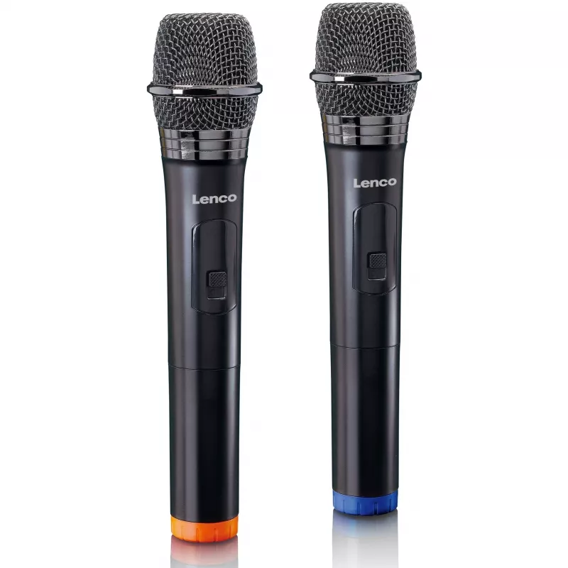 Micrófono de escenario Lenco MCW-020BK