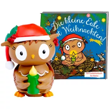 Tonies La pequeña lechuza celebra la Navidad (audiolibro)
