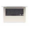 Apple MacBook Air con chip Apple M4, pantalla de 38,9 cm (15,3 pulgadas), 16 GB RAM, 512 GB SSD, Wi-Fi 6E (802.11ax), macOS Sequoia, beige