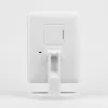 Espejo de maquillaje de pie Girmi BE04 – rectangular con aumento 1x, LED blanco, USB/4×AA, giro 180°