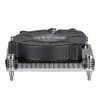 Disipador de CPU por aire SILVERSTONE SST-XE01-1700A — ventilador de 80 mm, 1000–5500 rpm, rodamiento de doble bola, negro