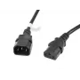 Cable de alimentación Lanberg CA-C13E-11CC-0030-BK negro 3 m conector C13 conector C14 (CA-C13E-11CC-0030-BK)