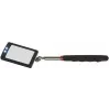 ChiliTec espejo telescópico con iluminación LED, longitud 28-88 cm, espejo 65x40 mm (22103)