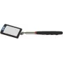 ChiliTec espejo telescópico con iluminación LED, longitud 28-88 cm, espejo 65x40 mm (22103)