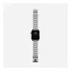 Correa Nomad NM1A4HSXS0 para reloj deportivo, acero inoxidable, plata, ancho 35 mm, 108,9 g