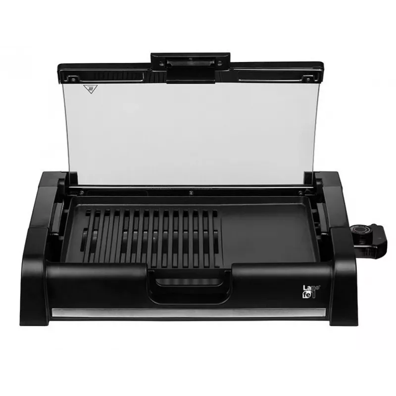 Lafe GRL-003 grill eléctrico de contacto con tapa, 1650 W