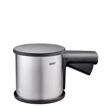 Colador de cocina GEFU SIVA, plástico y acero inoxidable, redondo, diámetro 10,5 cm