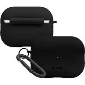 Funda de silicona LAUT POD Charcoal para AirPods Pro — funda protectora robusta y ligera
