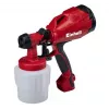 Einhell TC-SY 400 P 4260005 sistema de pulverización de pintura, 400 W, depósito de 0,8 l, rojo/negro