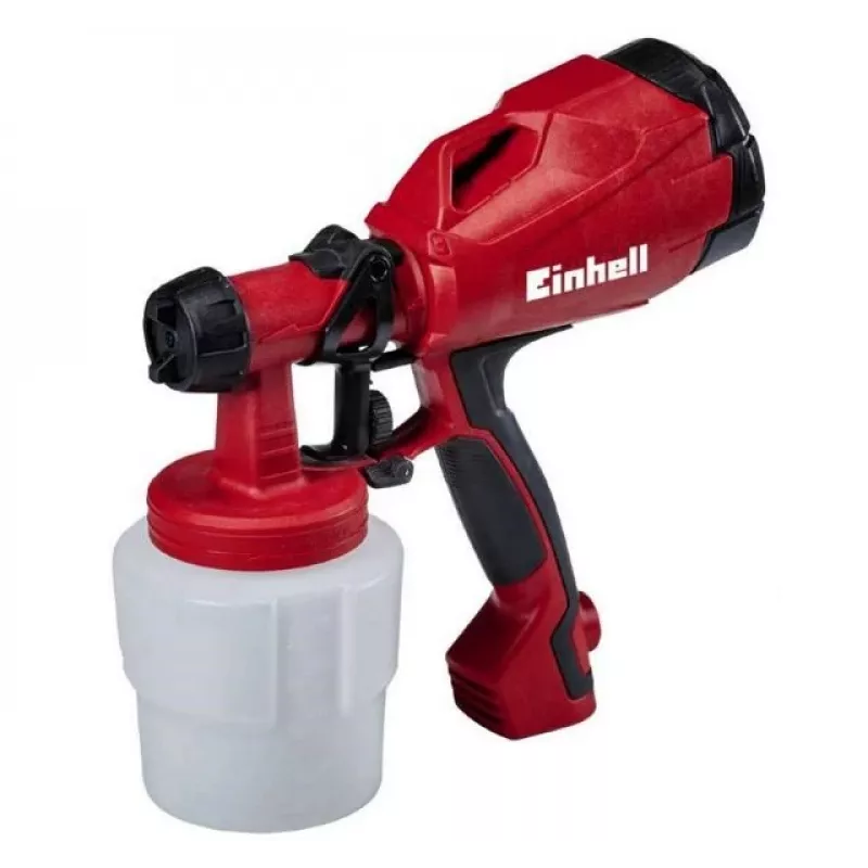 Einhell TC-SY 400 P 4260005 sistema de pulverización de pintura, 400 W, depósito de 0,8 l, rojo/negro
