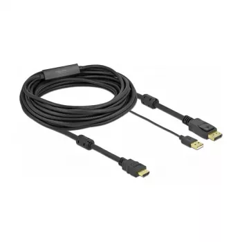 Cable HDMI a DisplayPort DeLOCK 85967 4K 30 Hz 7 m
