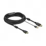 Cable HDMI a DisplayPort DeLOCK 85967 4K 30 Hz 7 m