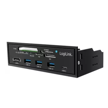 Lector de tarjetas LogiLink UA0341 SATA interno negro