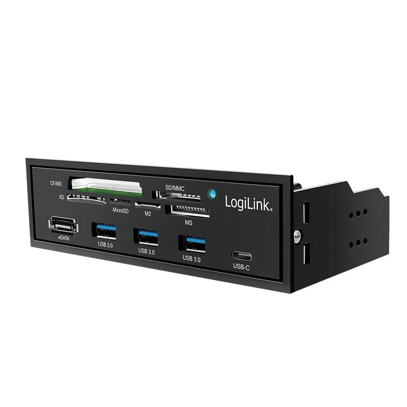 Lector de tarjetas LogiLink UA0341 SATA interno negro