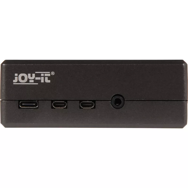 Carcasa de aluminio para Raspberry Pi 4 B (negra (mate))