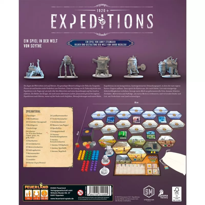 Expeditions, juego de mesa